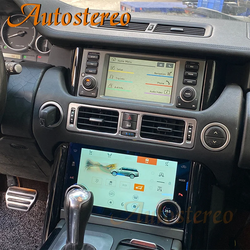 AC Panel For Land Rover Range Rover V8 L322 2002-2012 Car GPS Head Unit Navi Digital Air Conditional Player Auto Climate Board