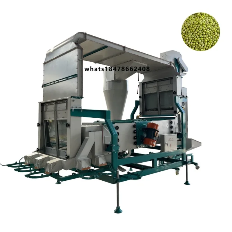 Mung Bean Cleaner Destoner Machine Beans Grain Processing Machine Coffee Beans Cleaning Machine