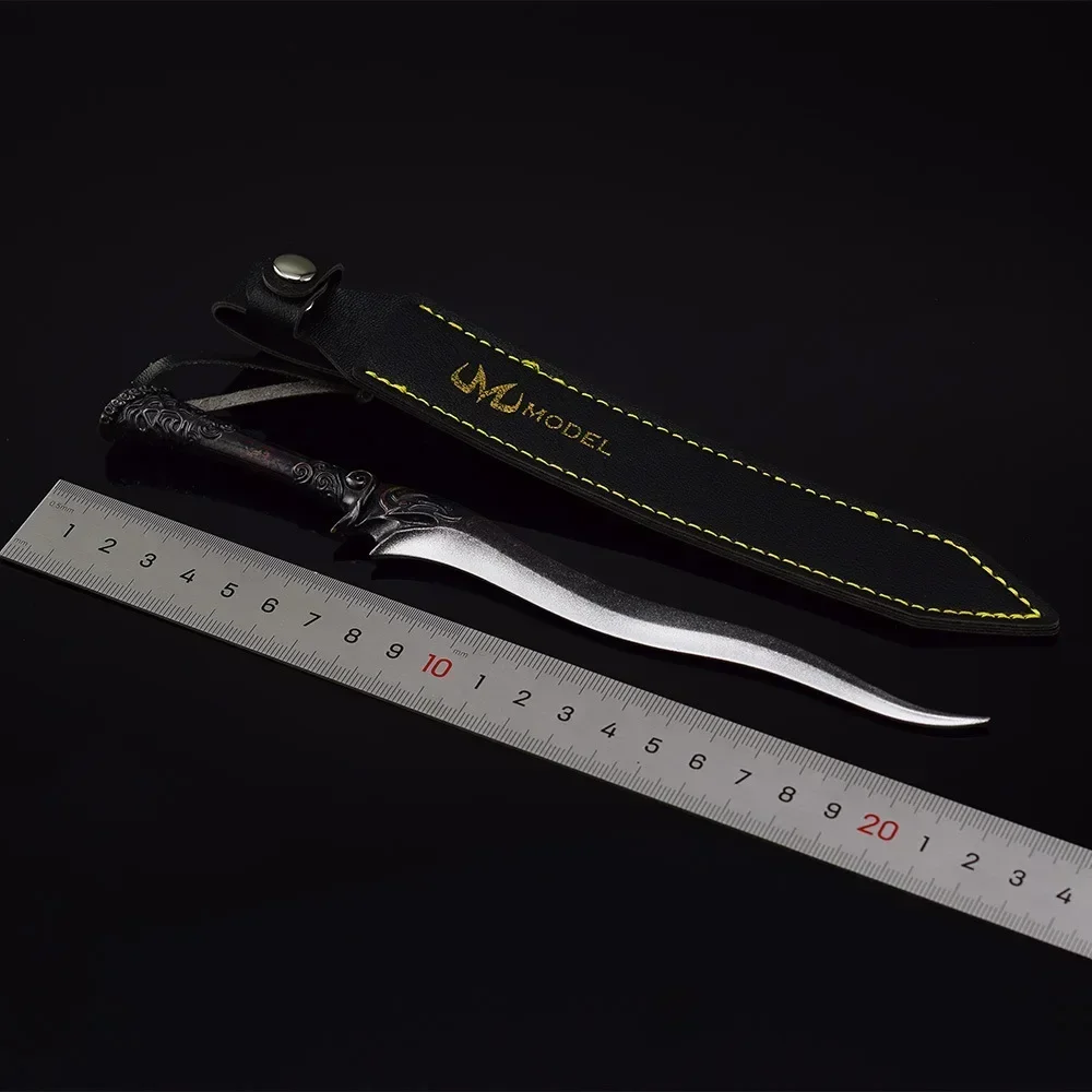 21 سنتيمتر شفرة التضحية مخطوطات لعبة سلاح لعبة الطرفية المعادن خمر سيف ساموراي سلاح نموذج الحلي دمى هدايا الأولاد