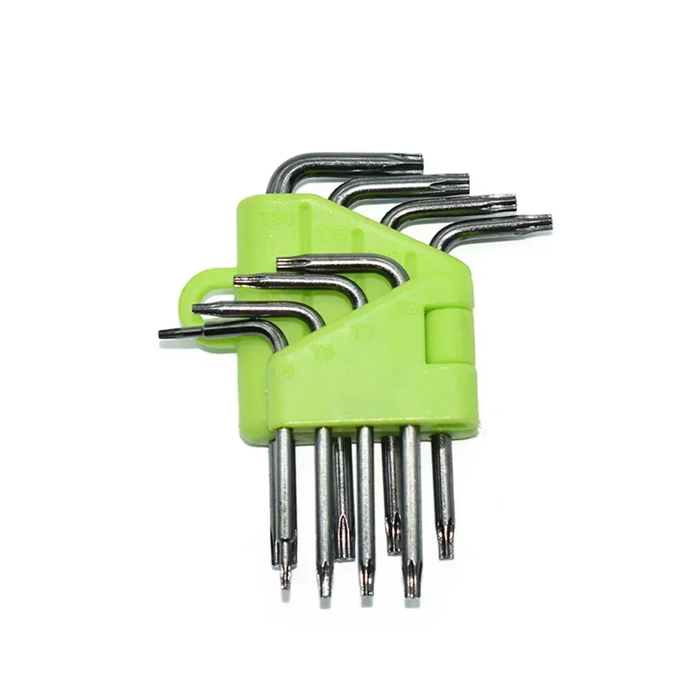 Compact And Versatile 8PCS Hex Torx Wrench Set L Type Screwdriver Hex Key T5 T7 T8 T15 T20 Reliable Performance