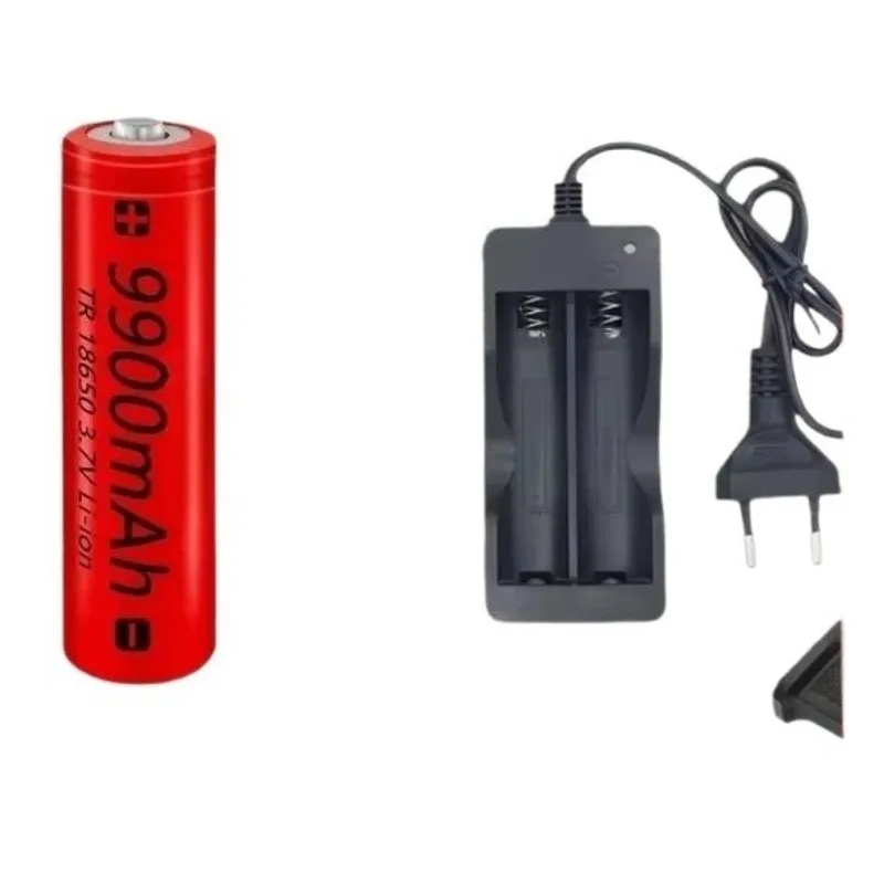 18650 Lithium-ion Battery 3.7V 9900mAh for Electric Toothbrush Toy Car Flashlight Razor Large Capacity Rechargeable Battery