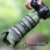 ニコン AF-S 70-200mm F2.8 E FL ED VR用 CHASING BIRDS 迷彩レンズコート 防水・防雨レンズ70200保護カバー 1