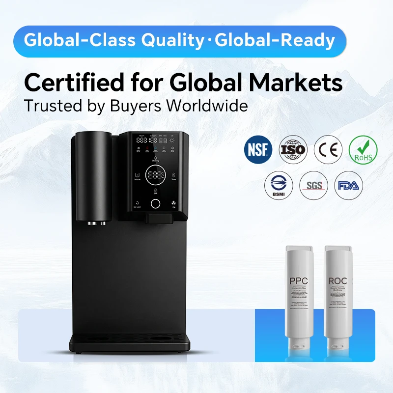 New Arrivals Water Dispensers  Ice Cubes Reverse Osmosis Countertop Water Dispensers