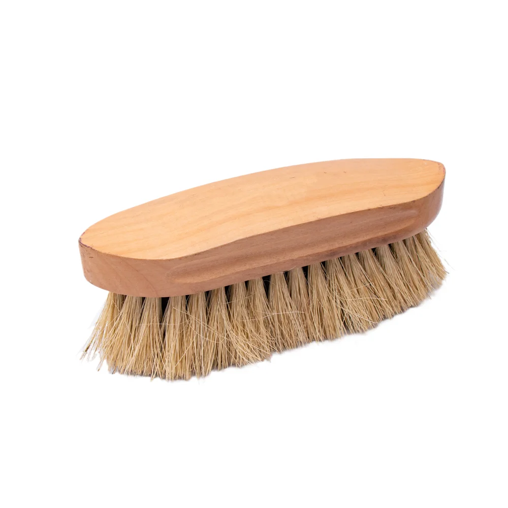 Best Selling Multi type Horse Grooming Brush Equestrian Equipment Wood Back Pointed End Horse Brush Grooming Dandy Brush