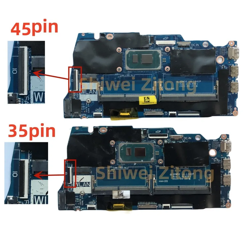 GDM50 LA-L241P For Dell Inspiron 15 3511 Vostro 15 3510 Laptop