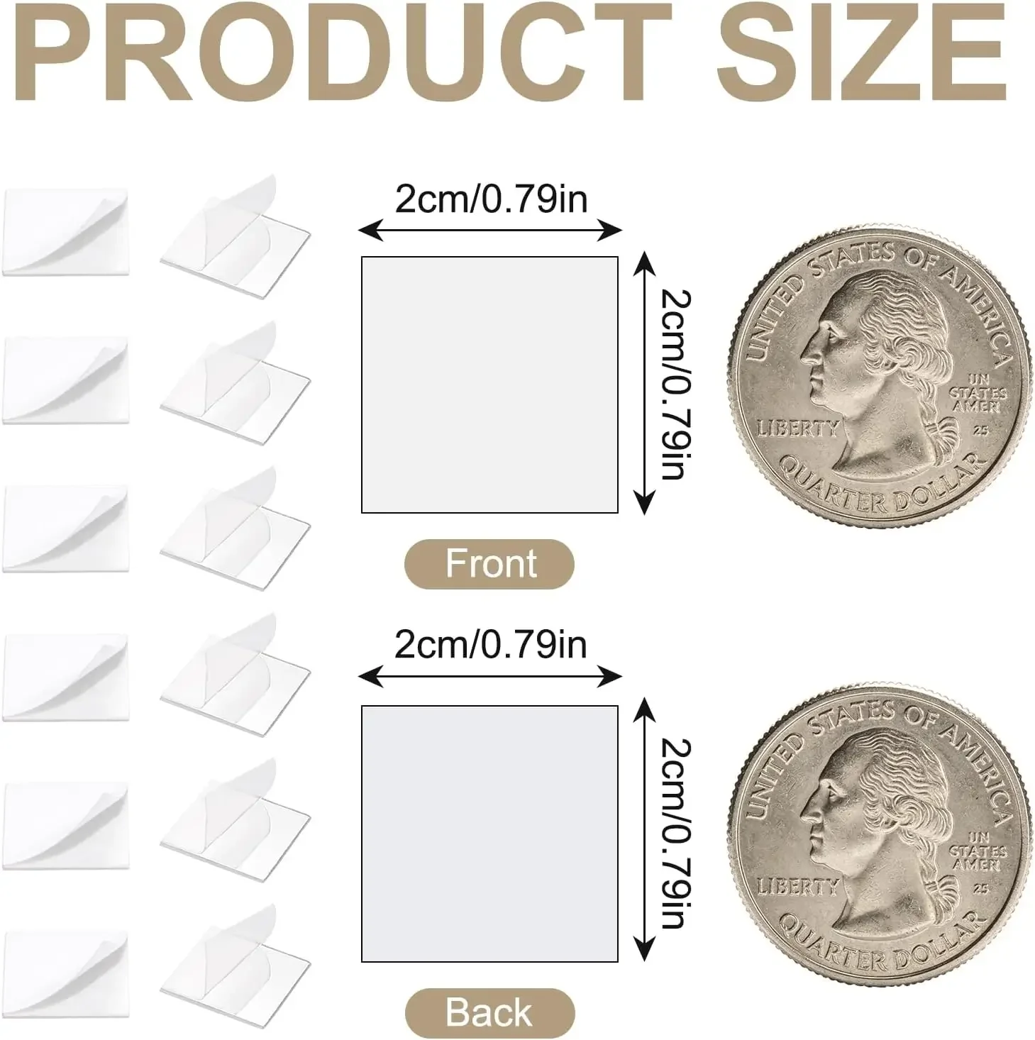 200 Pack small square mirrors (0.79 Inch), Acrylic Mirror Tiles Self Adhesive Shatterproof for Crafts, Ultra Thin 0.04‘’ Stick O