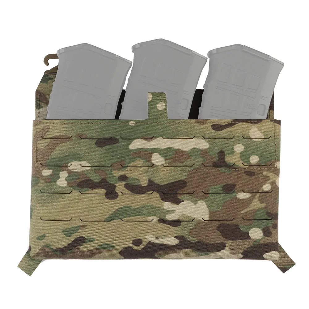Chaleco táctico panel frontal con bolsa porta-cargadores y MOLLE - imagen 4