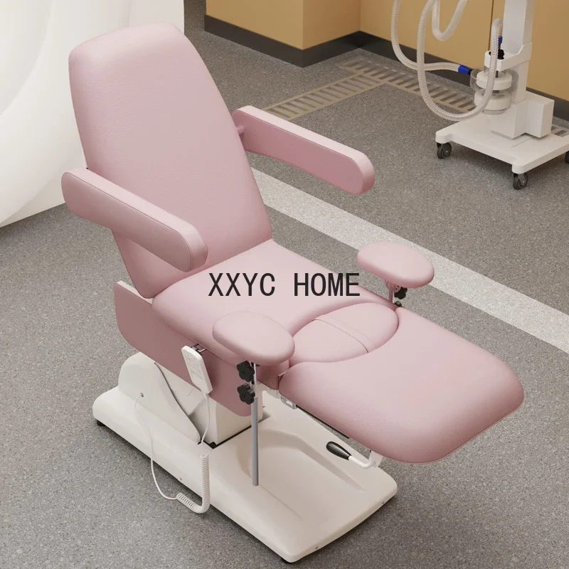 Recliner Facial Elétrico Multifuncional, Exame Ginecológico High-End, Cuidados Privados, Recliner Médico