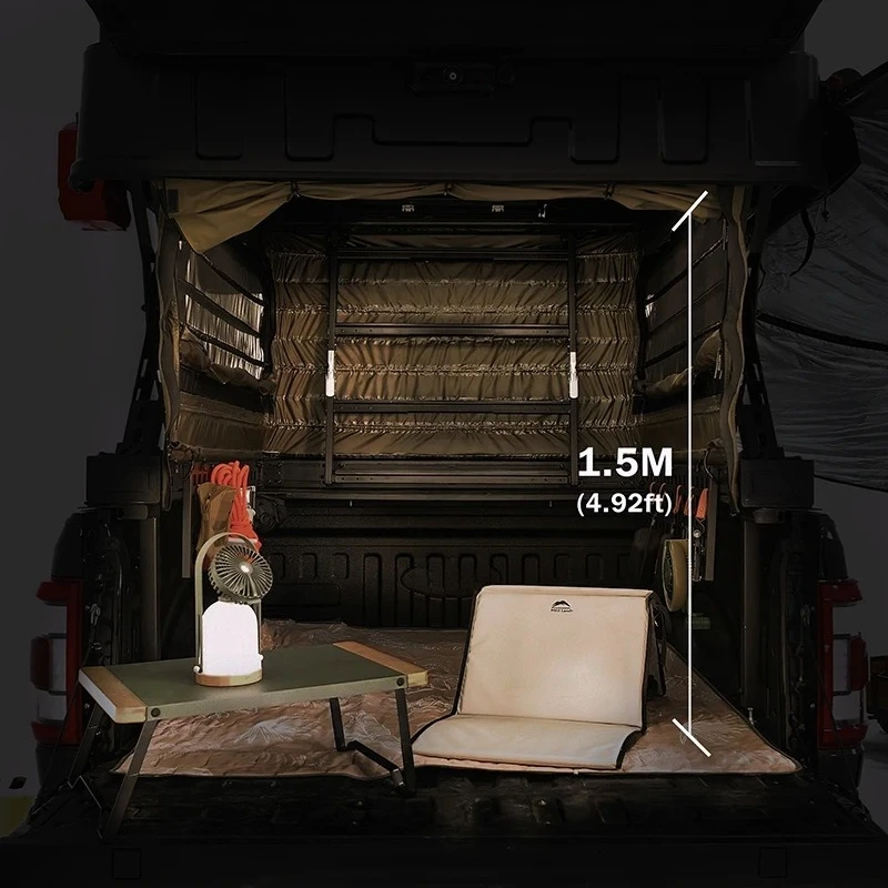 Tenda automatica Mountain Sea Cannon Ford Range Raptor f150 Hailax