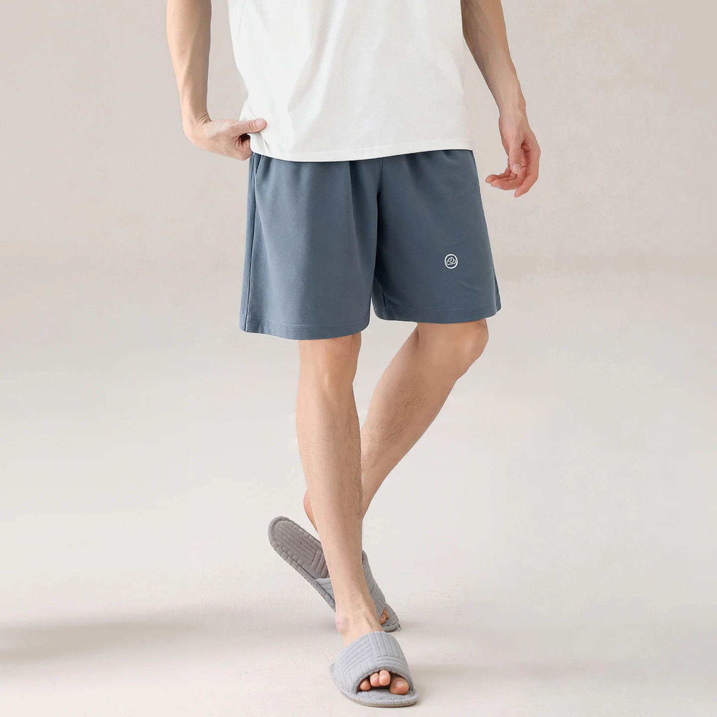 

Full Cotton Male's Short Trousers Big Yards L-7XL Sleep Pants Young Boys Pajamas Bottoms Sleepwear Pajama for Men Pijamas Hombre