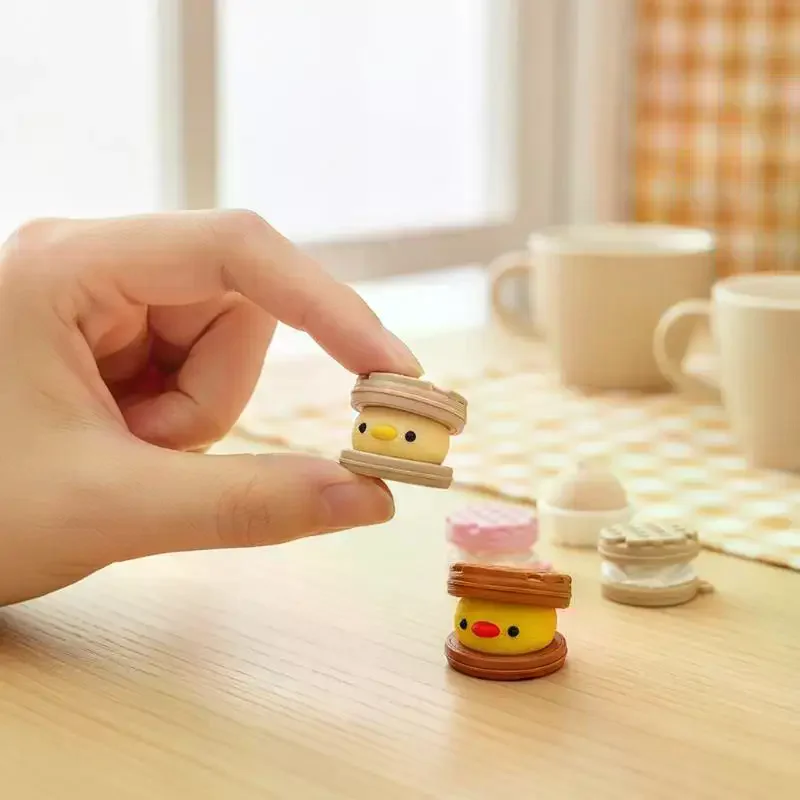 Duck Chick Waffle Fidget Toys Soft Durable Squeeze Stress Relief Toy for Kids Adults Office Vent Decompression Gifts