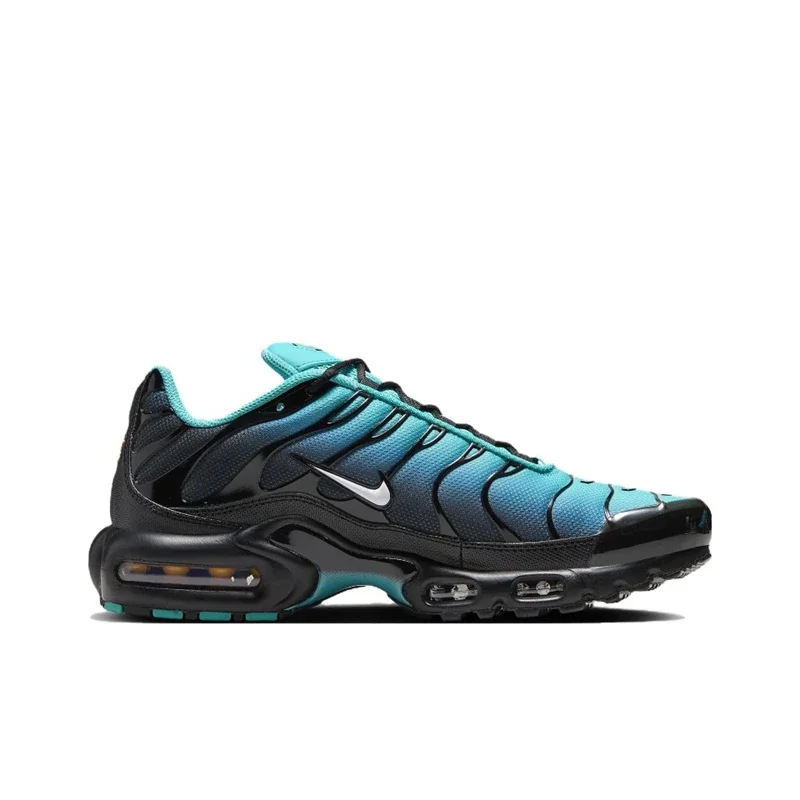 Nike Air Max Plus Men's Running Shoes Mesh Fabric Shock Absorbent Anti-slip Wear Breathable Support Lightweight Low-top Sports