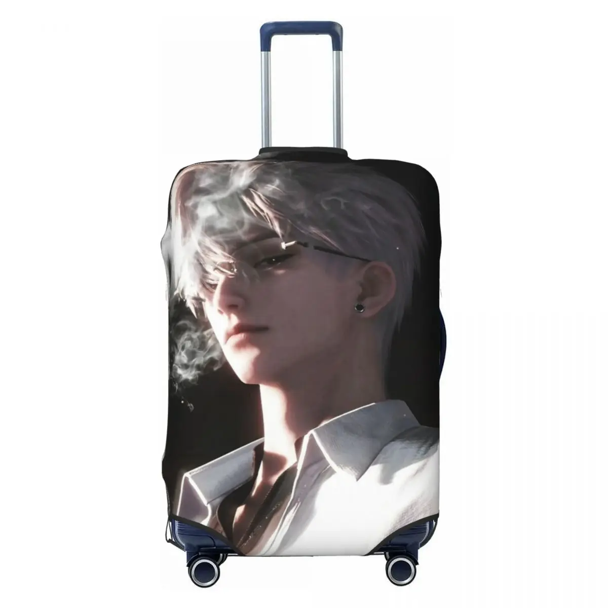 

Sylus Girl Dinner Zayne Love Deepspace Suitcase Cover Vacation Strectch Luggage Case Business Protector