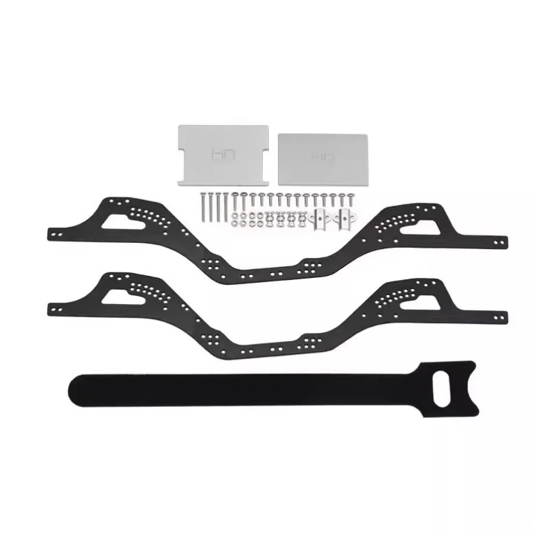 HR Graphite LCG Rock Crawler Conversion Angled Chassis for Axial SCX24
