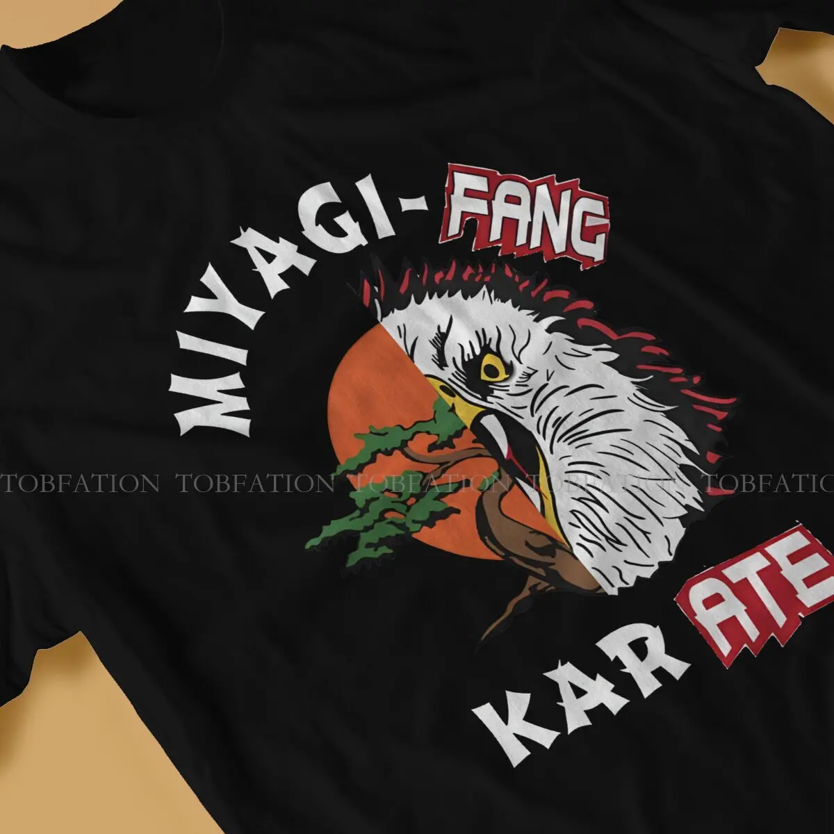 Cobra Kai Miyagi Fang Tshirt Homme Men Tees 4XL 5XL 6XL 100% Cotton T Shirt