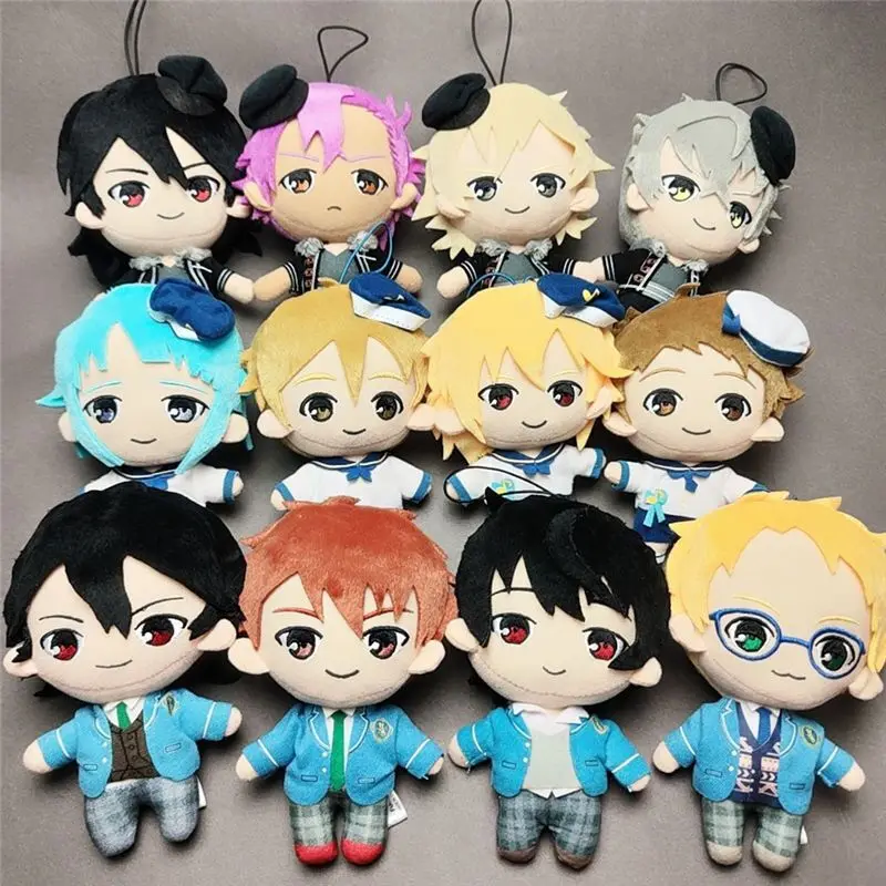 10-16CM Ensemble Stars Plush Doll Sakuma Rei Sena Izumi Amagi Rinne Ayase Mayoi Kawaii Soft Stuffed Toy Pendant Keychain Gifts