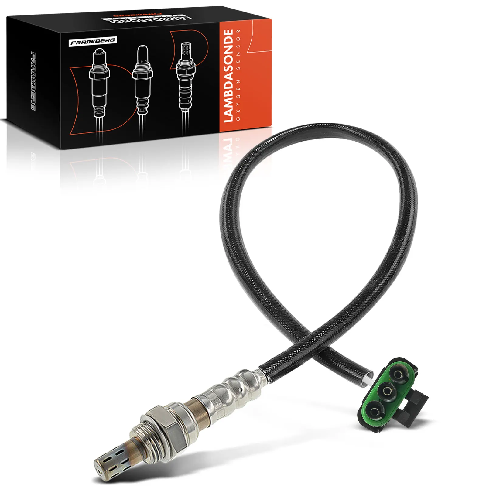 Frankberg 1x Lambdasonde Controlesonde voor Renault 19 I II B/C53 21 Clio I Espace II 7700862426 7700854148
