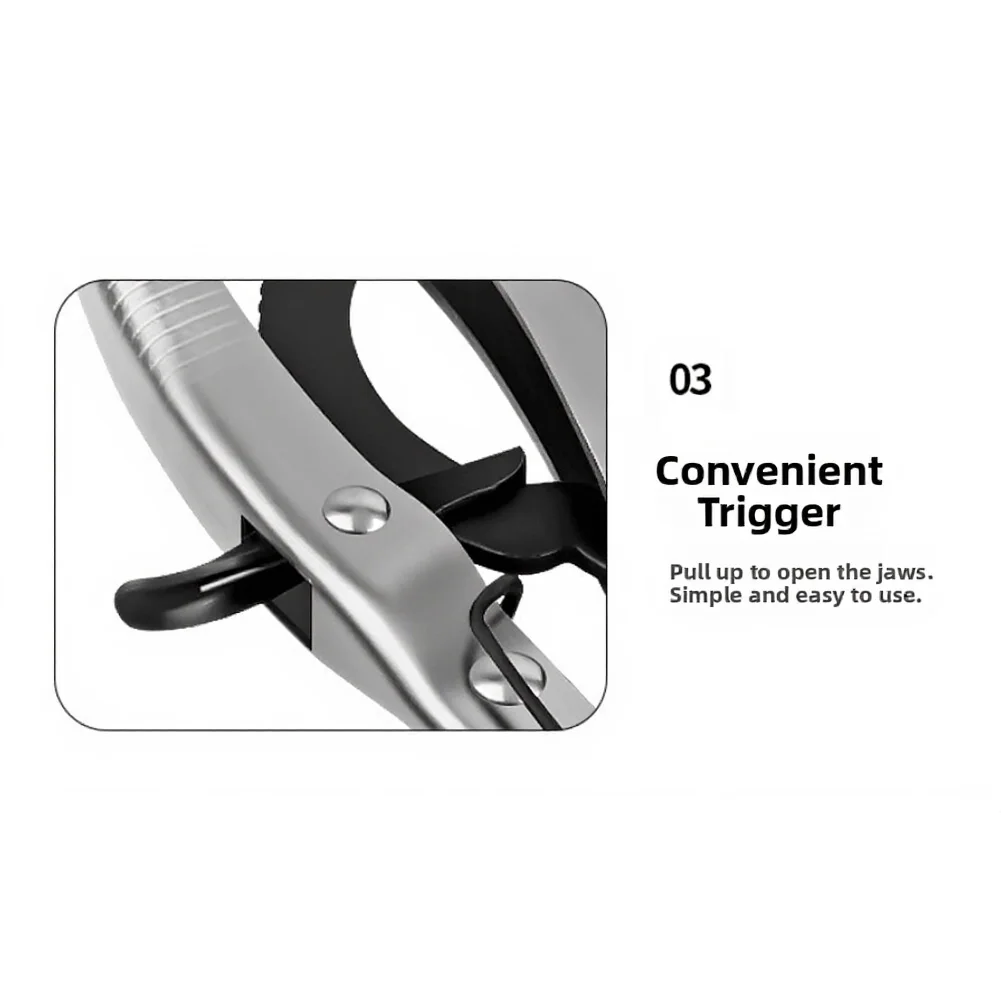 Ratchet Hose Clamp Tool for Securing Drain Hoses in For Cleaning Machines Automotive Radiator and Fuel Line Maintenance Tasks