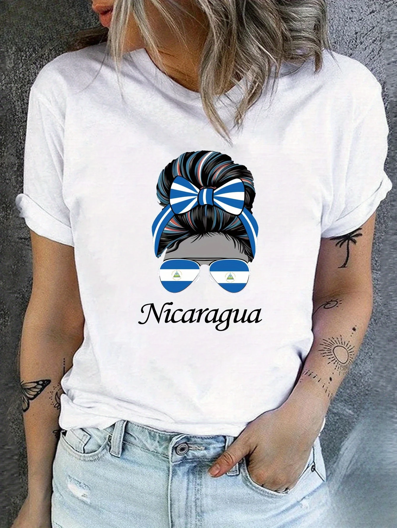 nation Nicaragua women's comfit t-shirt