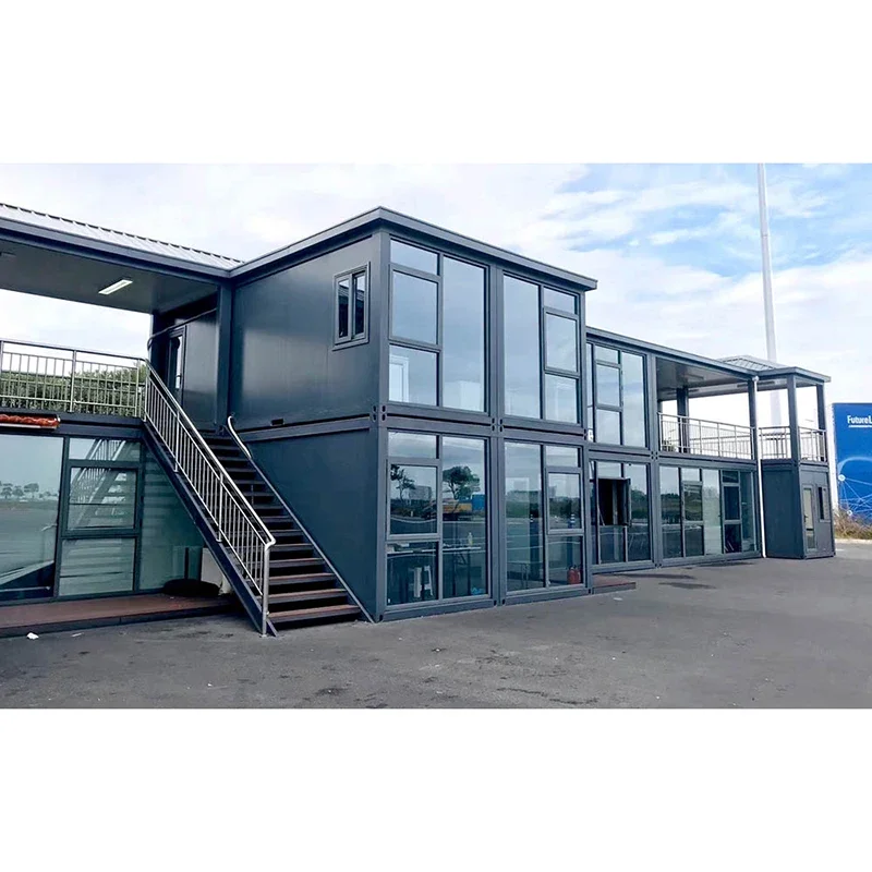 40ft الجاهزة حاوية متنقلة المنازل الحمام المطبخ غرفة المعيشة حاوية البيت