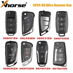 5 sztuk/partia Xhorse Wire pilot kluczyk XKB501EN XKLKS0EN XKKF21EN XKHY05EN XKDS00 XKKF02EN XKFO01EN XKTO01EN dla kluczowego narzędzia Max VVDI2