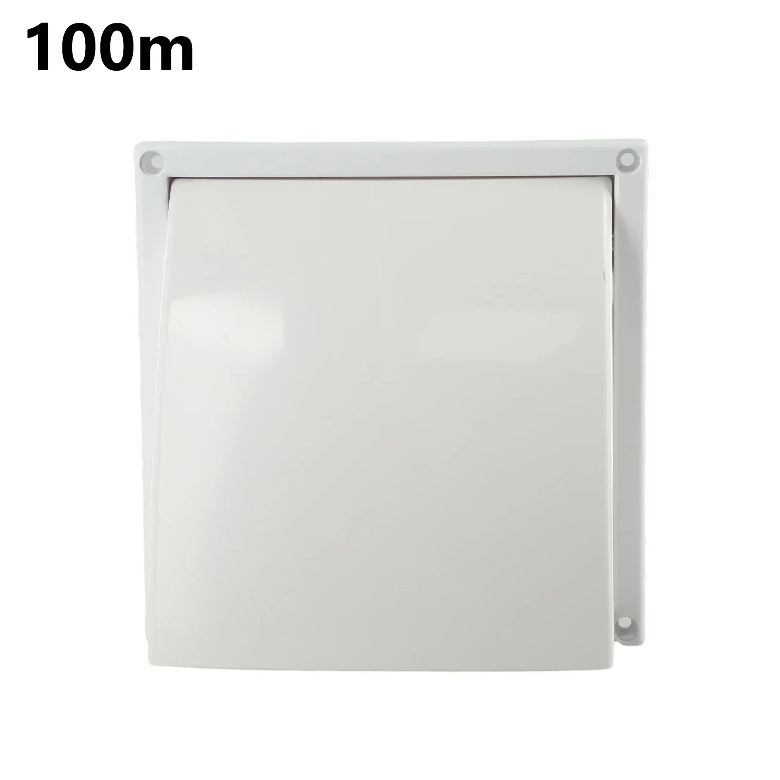 Duct Air Outlet Air Outlet Spring-less White Windproof Exterior Wall Exhaust Outlet ABS Duct Covers Vent Grilles