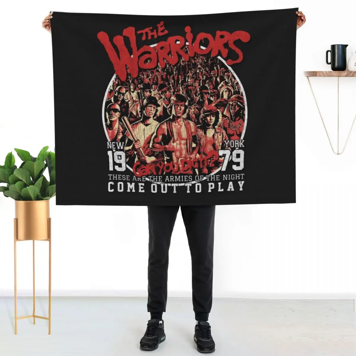 The warriors, walter hill, thriller, action Throw Blanket Summer Luxury Designer Hairys Shaggy Heavy Blankets