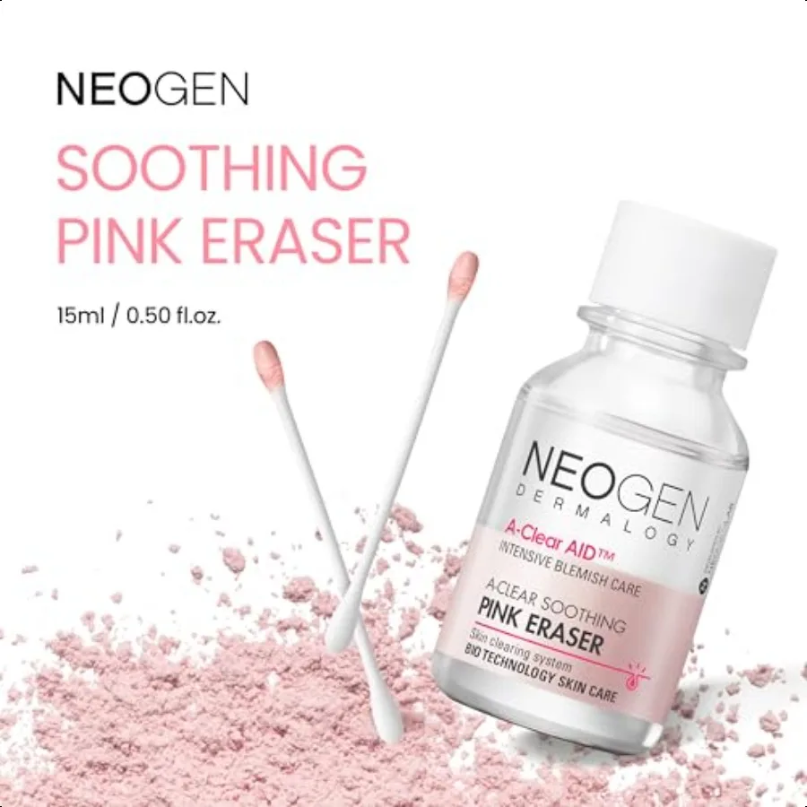 네오젠랩 더말로지 에클리어 수딩 아크네 케어 핑크 이레이저 스팟 케어