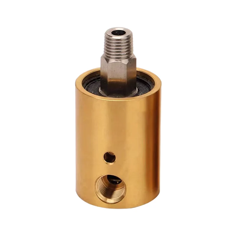 

HD8 DN8 1/4 inch rotating joint 360 rotary joint Water air oil swivel coupling Spray universal connector brass rotation union