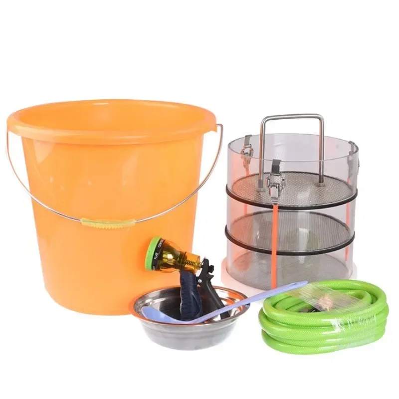 Pasture manure sieve analysis sieve, dairy cow nutrient absorption analysis sieve, a set of manure sample sieves, pasture