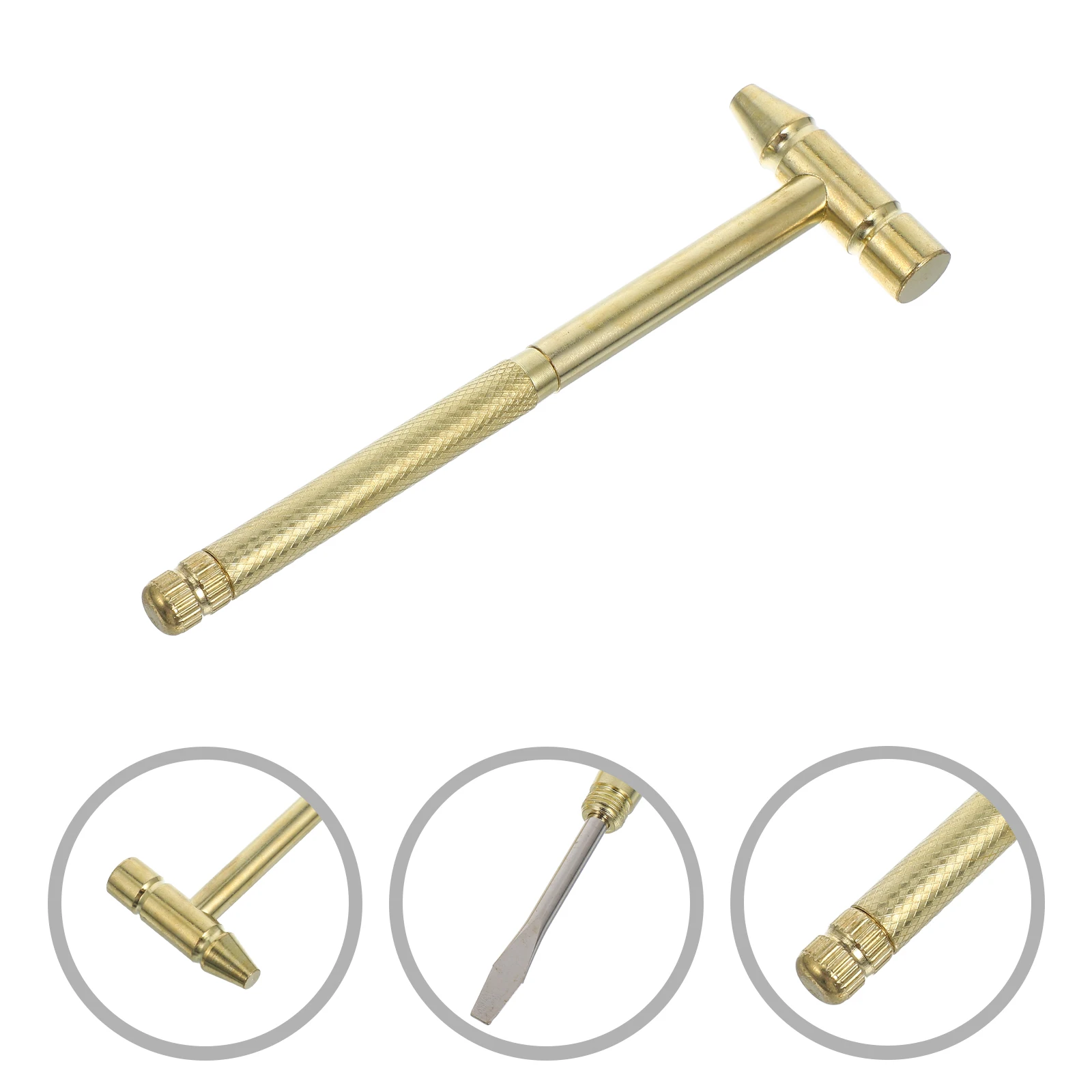 

Multifunctional Copper Hammer Tool Convenient Small Mini Electricians Hand Tools Hammers Other Educational Carpenter