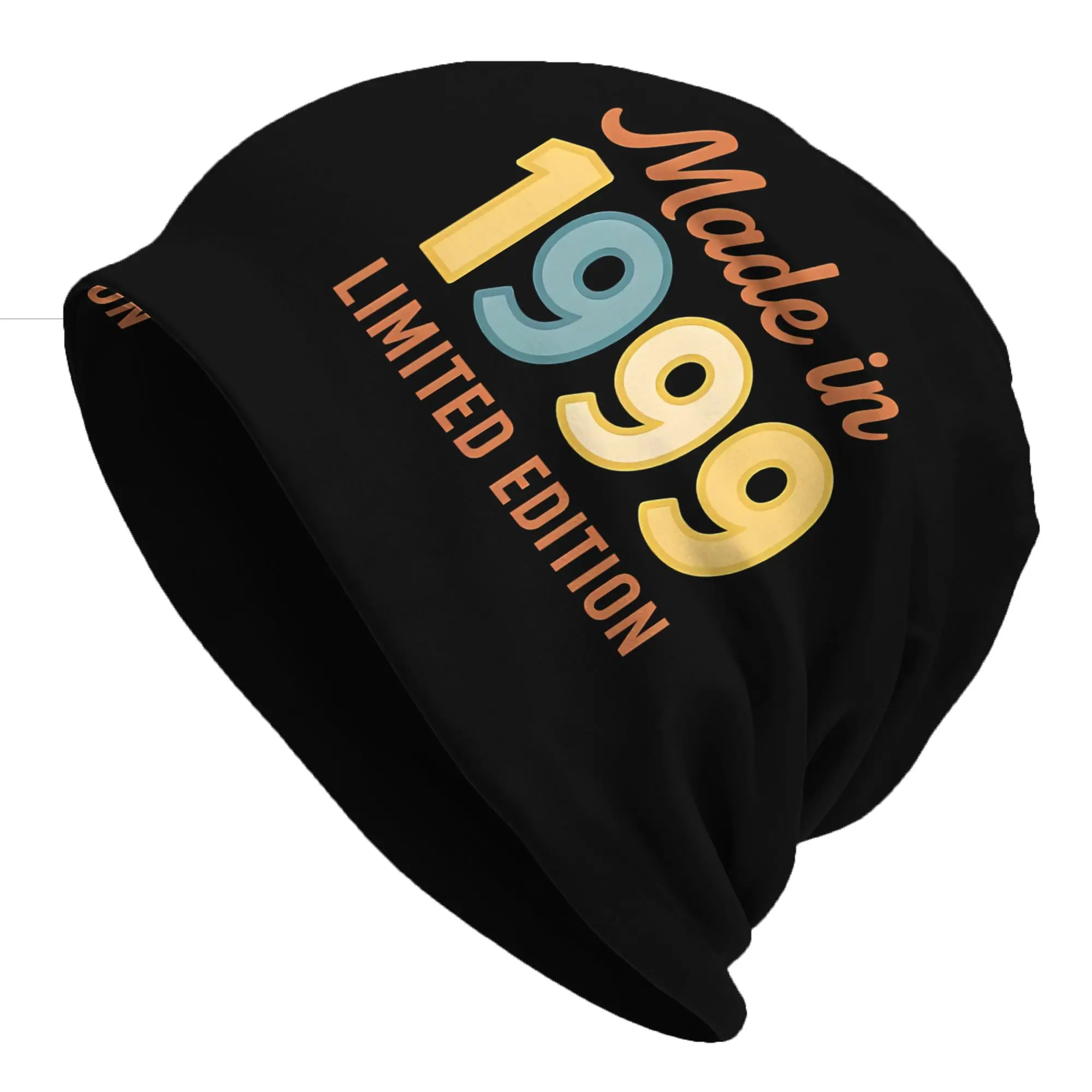 Made In 1999 Birthday Clock Hat Fashion Caps Men Women  Skullies Beanies Ski Caps Soft Bonnet Hats