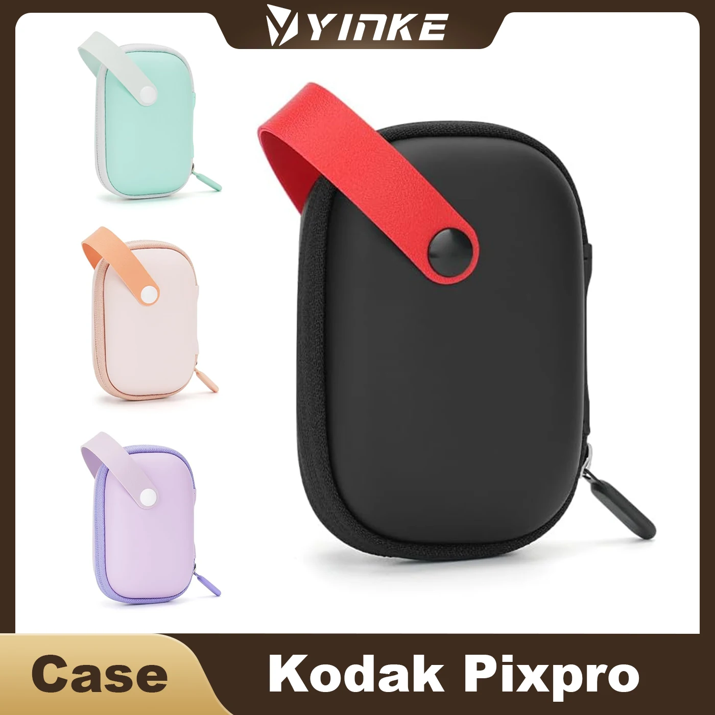 Shockproof Camera Case For KODAK PIXPRO FZ55 / FZ45 And More Model,SD Card Storage Travel Carrying Bag