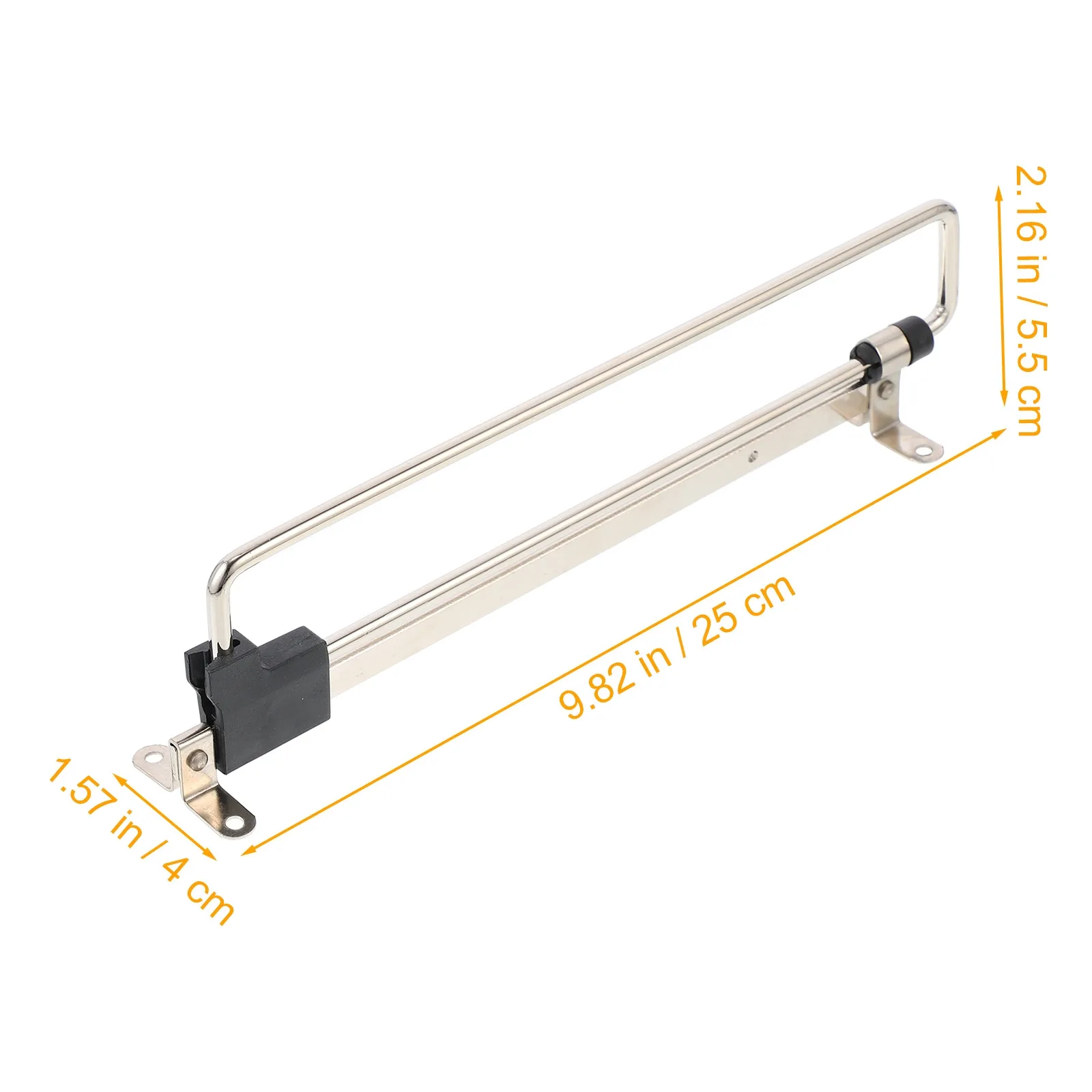 Picture 3: 1Set Heavy Duty Telescopic Hanger Storage Rack for Wardrobe Closet Bathroom Laundry Organizer Clothes Rail Space Saving Rack