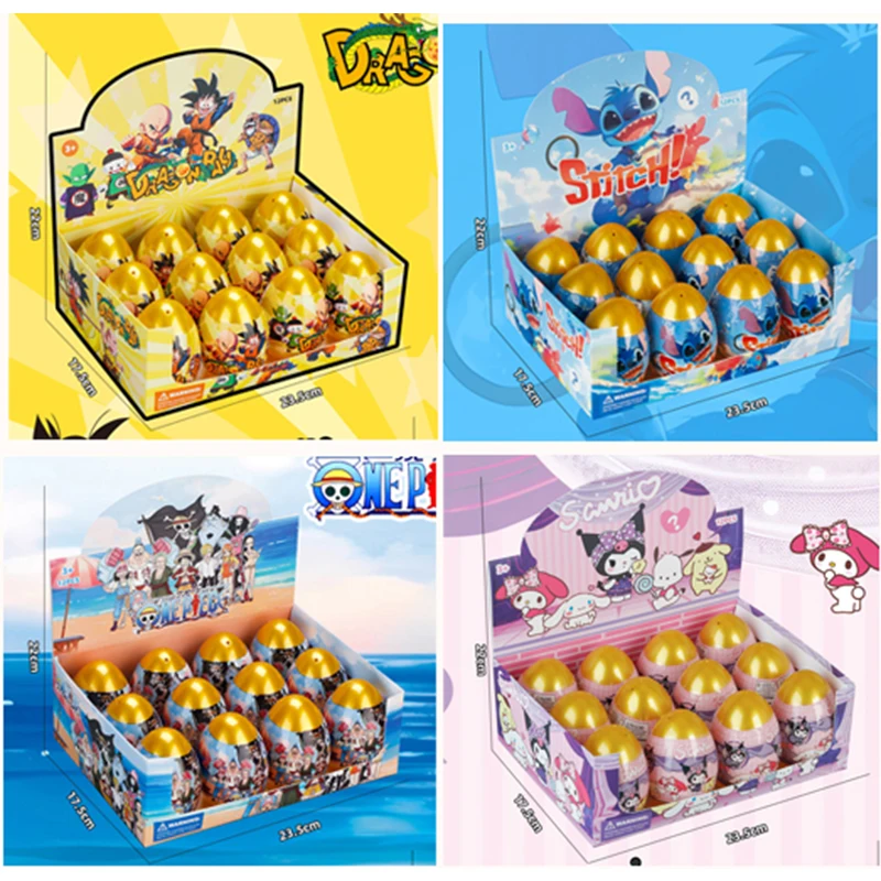 12 stücke Schlüsselbund Ei Ball Blind Box Stich Puppe Blind Ei Mobile Anhänger Mystery Box Geschenk Großhandel