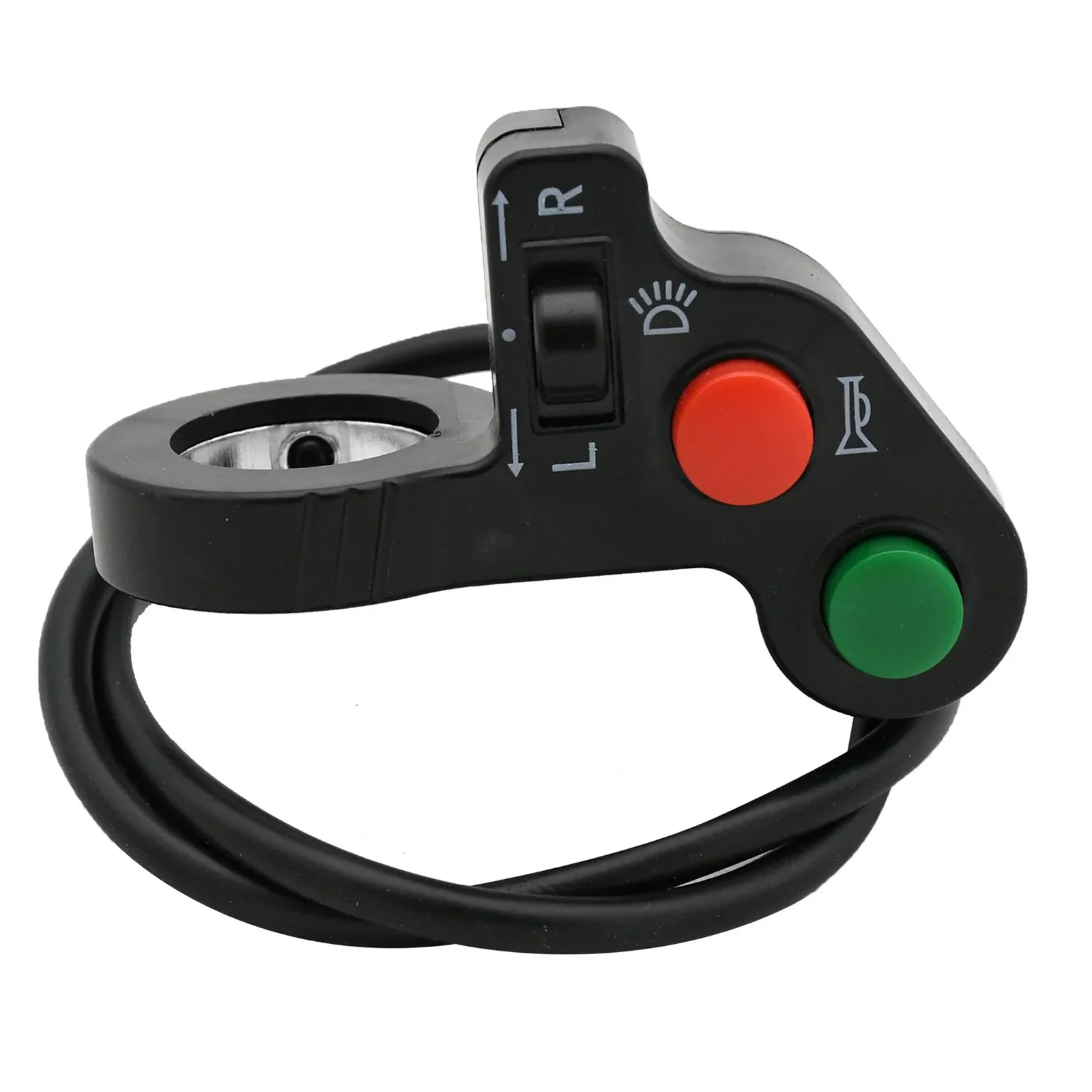 دراجة نارية تشغيل/إيقاف زر سكوتر 22 مللي متر المقود القرن بدوره إشارات أضواء تحكم التبديل ل KTM هوندا كاواساكي ياماها ATV