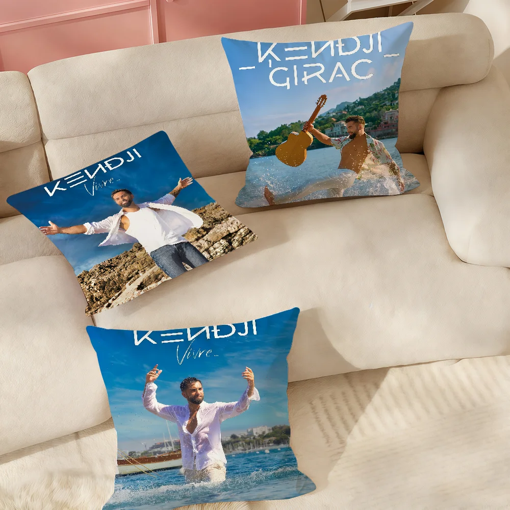 French Singer K-kendji Girac Pillow Case Suitable For Bedrooms Living Rooms Cars Home Decoration