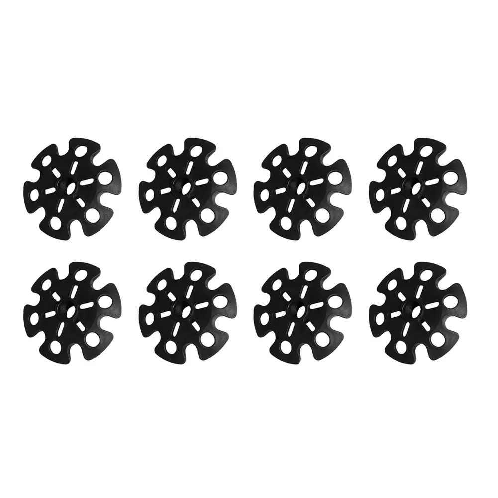 8 Pack Snowflake Baskets For Trekking Poles Prevent Sinking In Snow Or Sand Compatible With Most Threaded Hiking Ski Poles