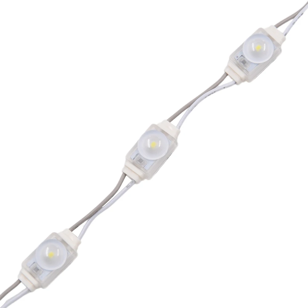 وحدة LED صغيرة DC12V بيضاء لصندوق الضوء رسالة الإعلان علامات مرآة لوضع مساحيق التجميل مصباح ليد مقاوم للماء فان RV شاحنة قوارب حافلة