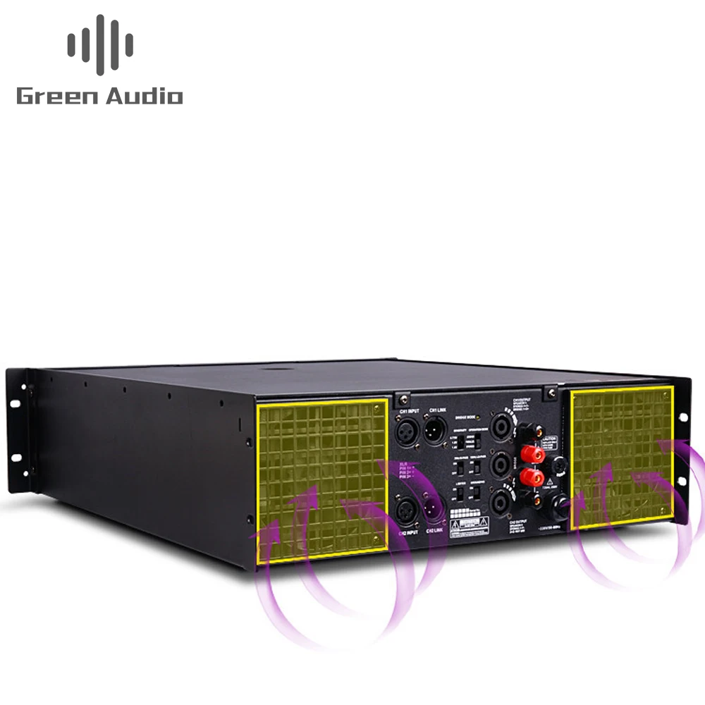 GAP-CA30 profesional 5000 watt audio 2 saluran penguat daya tinggi