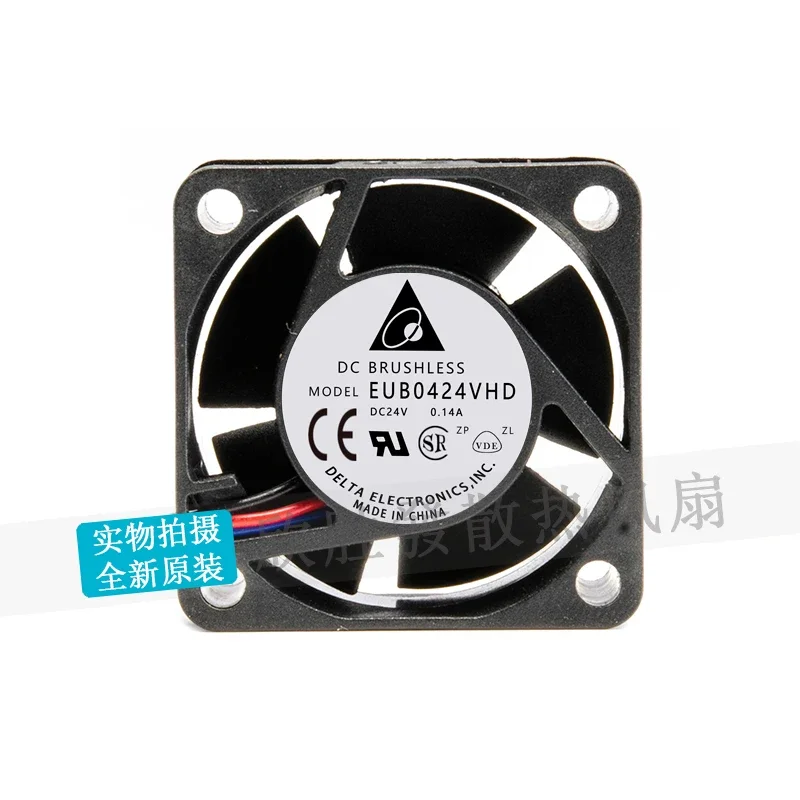 

Delta Electronics EUB0424VHD DC 24 В 0,14 А 40x40x20 мм 3-проводной охлаждающий вентилятор для сервера
