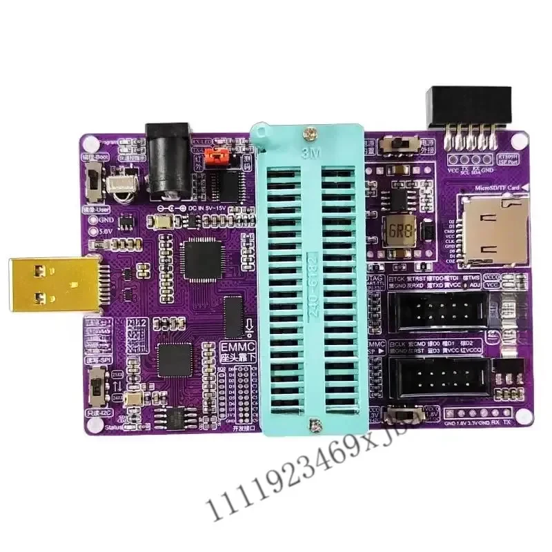 EMMC Programmer Mirror Tool, Read Write BOOT, High Speed USB 3.0, Flywire Adaptation