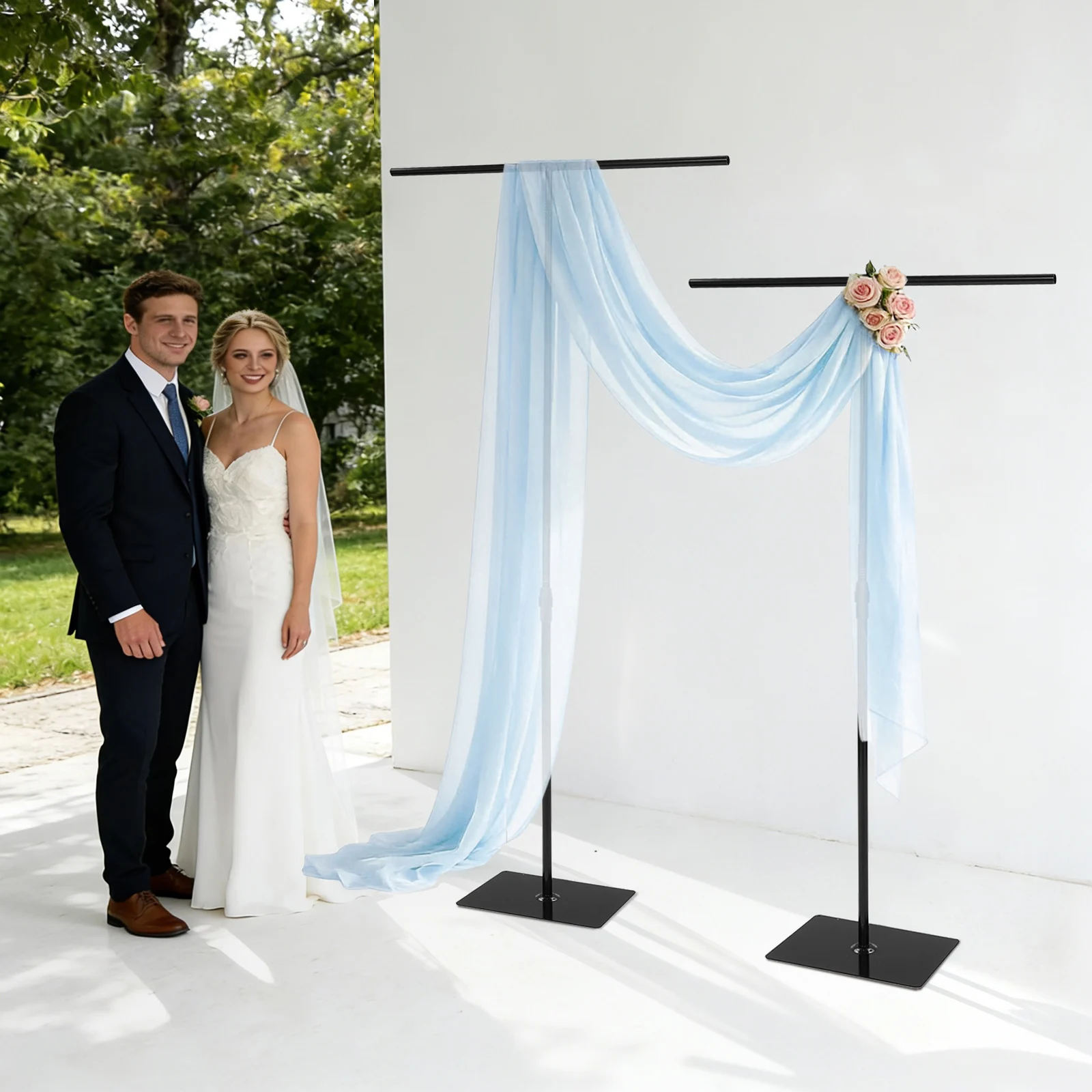 2 stuks bruiloft achtergrondst - Photo Booth Frame recensie en prijs