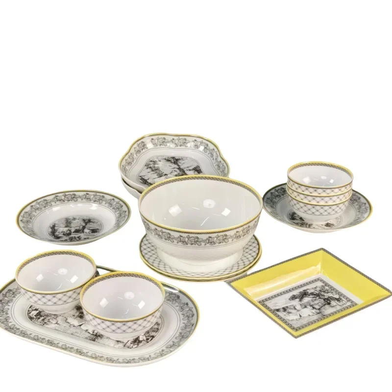 Rice bowl storage plate
