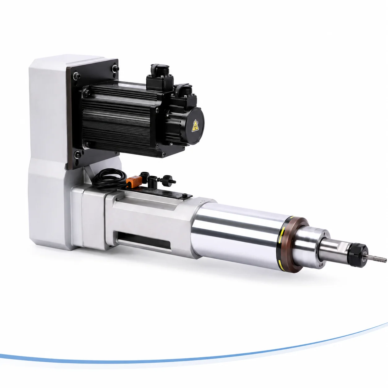 2.3kw Motor Tapping Spindle Unit for Steel Parts Processing Automatic Hole Making and Thread Cutting
