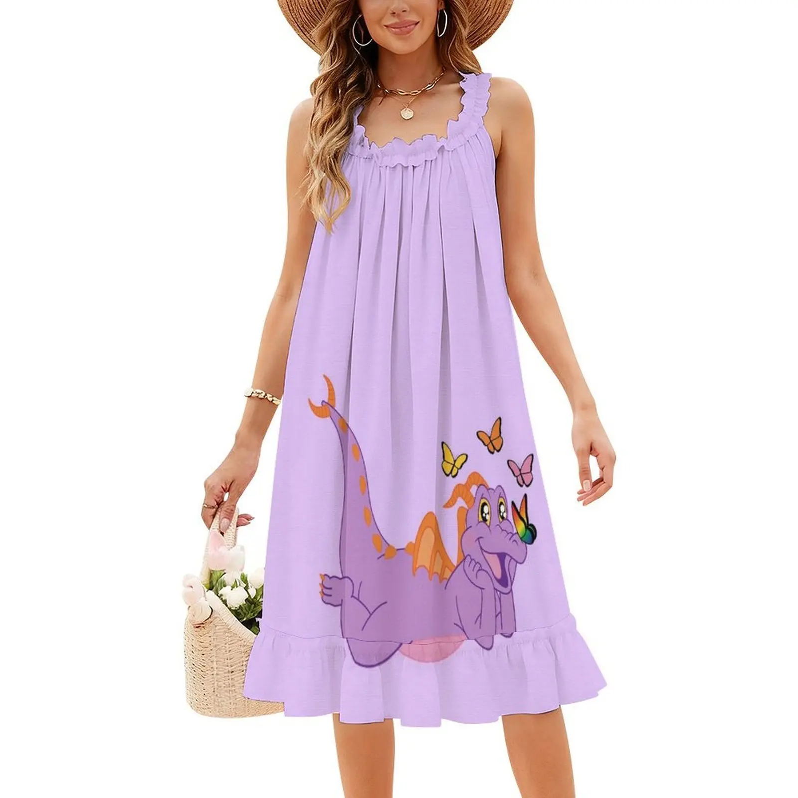 فستان One Little Spark للسيدات على طراز الهيب هوب ملابس الشارع مطبوعة برسومات جرافيك للحفلات والنوادي ملابس التنين في السهرة