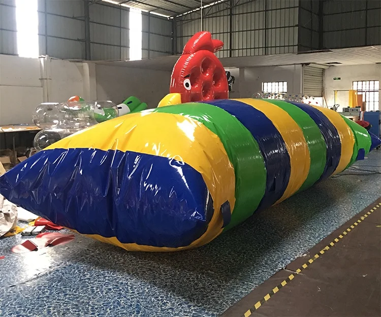 6X2m Inflatable Water Launch for Water Tower Water Games Blob Jump Inflatable Launcher for Sale