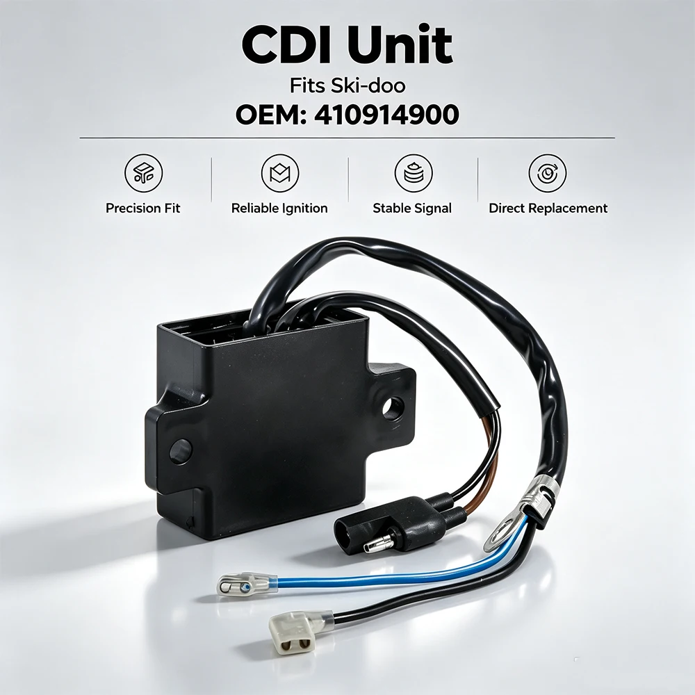 Ignition CDI for Ski-doo Alpine II 503 Carb F/C Formula Mach MX X Plus 467 521 537 583 Nordik 50 60 Safari 377 Carb L/C410914900