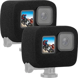 Sponge Foam Case for GoPro Hero 13 12 11 10 9 Black Windshield Wind Noise Reduction Cover for Go Pro 13 Camera Accessories