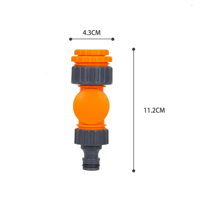 1/2" 3/4" Universal Garden Hose Connector Leak-Proof Faucet Adapter for Yard Watering Lawn Irrigation Car Washing